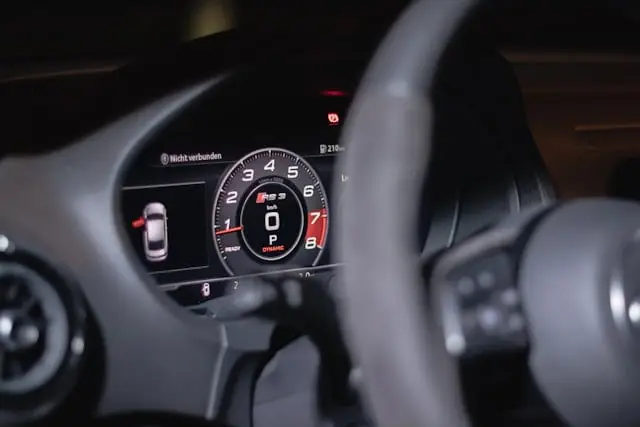 Compte Tours intérieur d'Audi RS3