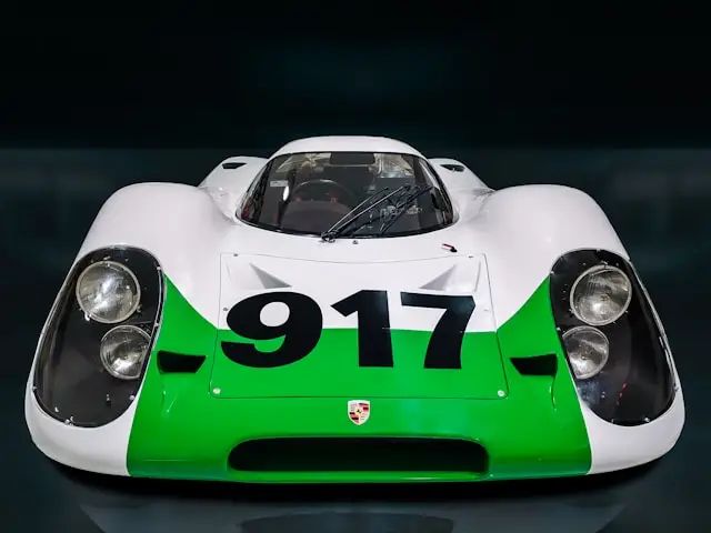 Avant de Porsche 917 au musée Porsche
