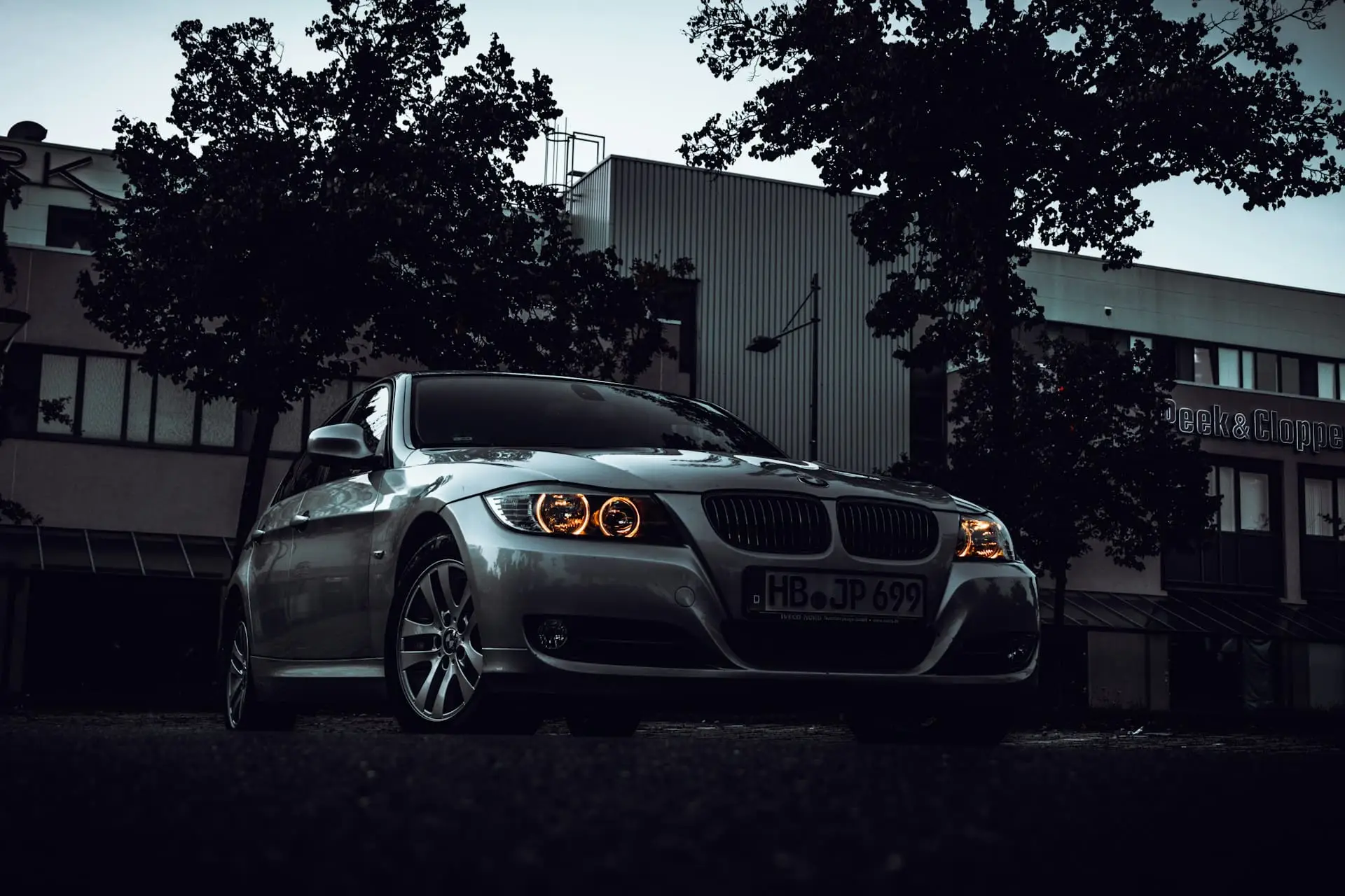 BMW E90 grise