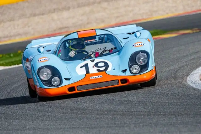 Porsche 917 sur piste