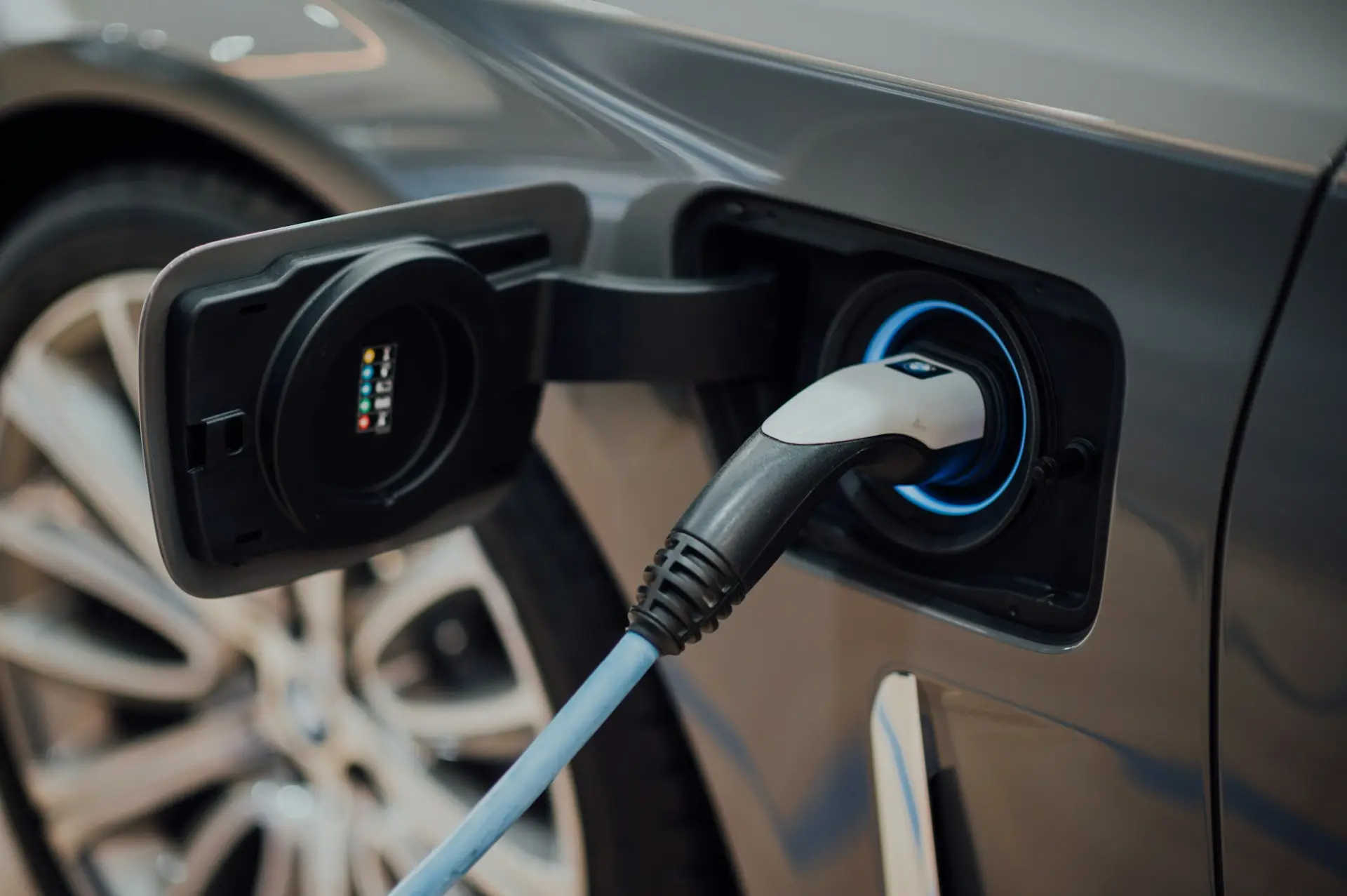 Recharge batterie de BMW électrique