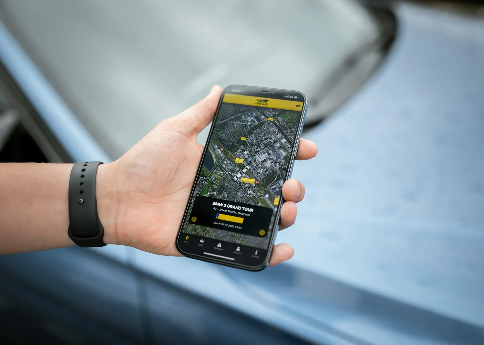 Traceur GPS application smartphone