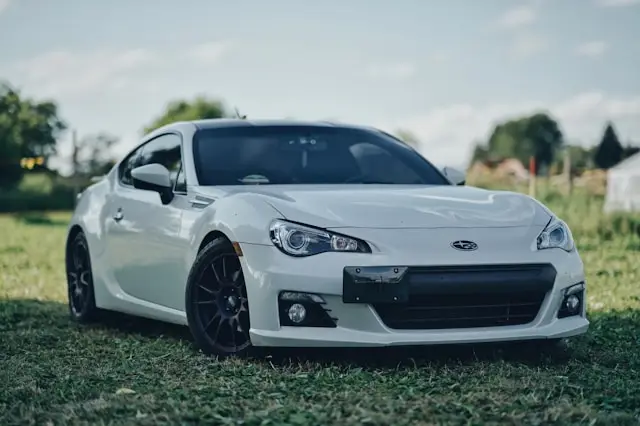 Toyota GT86 blanche