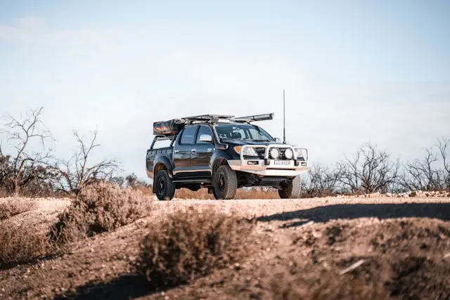 Toyota Hilux aménagé offroad