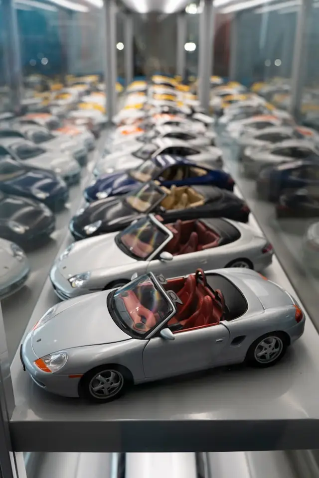 Générations Porsche Boxster miniatures