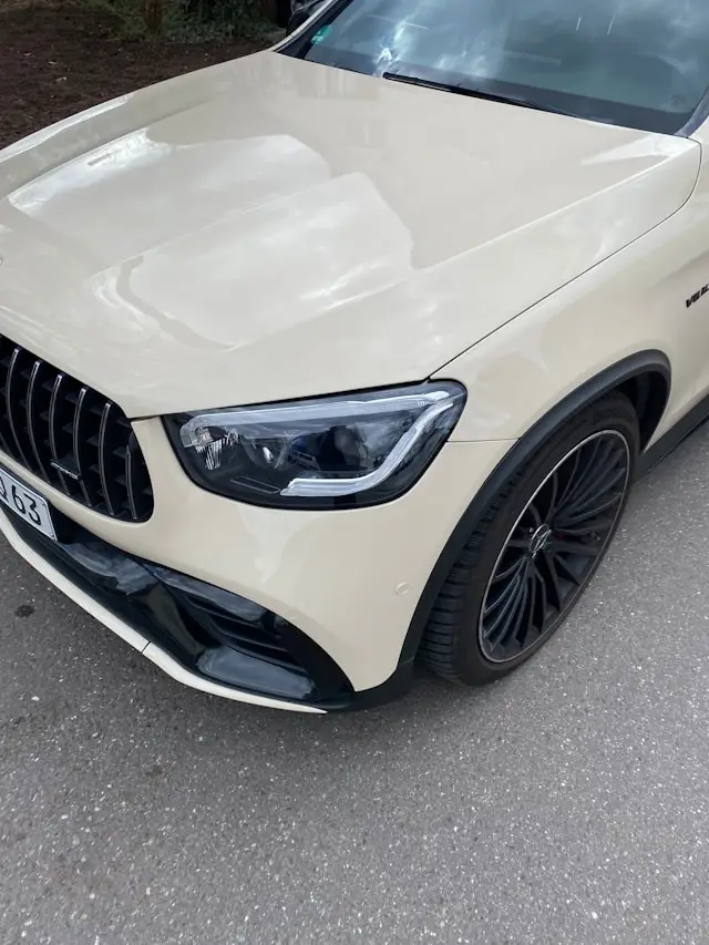 Mercedes GLC AMG blanc nacré