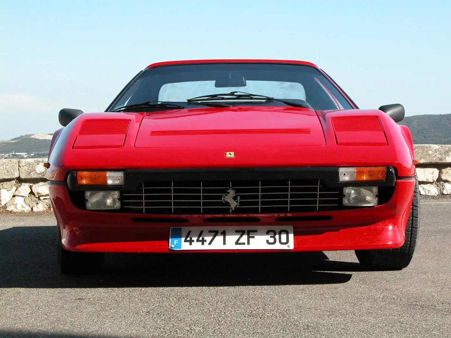 Ferrari 308 rouge