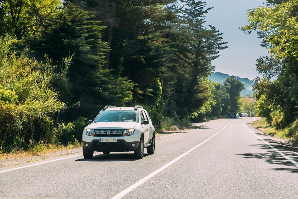 Dacia Duster nature route