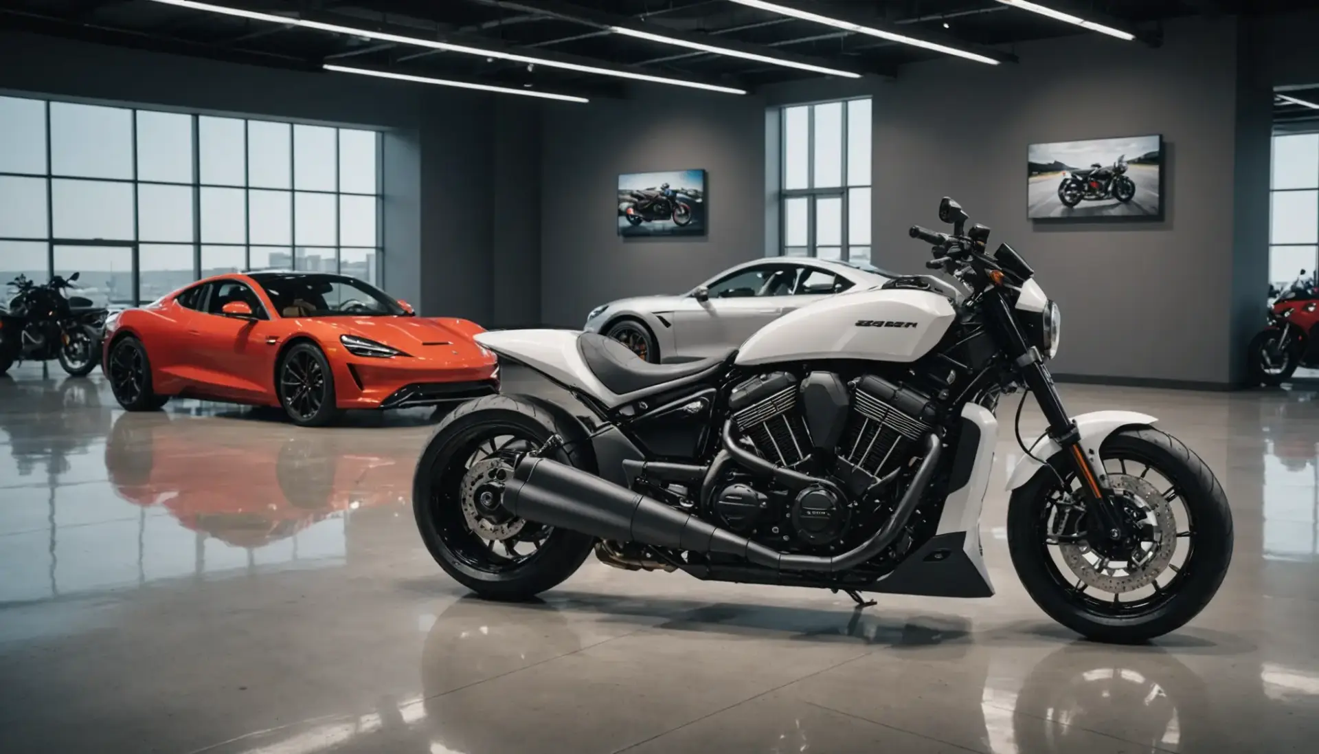 moto showroom