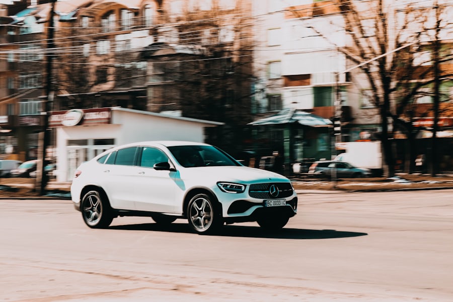 Mercedes GLC blanc